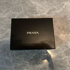 Prada Black Box with White Logo